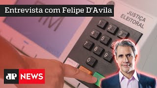 Felipe DAvila é précandidato à presidência pelo partido Novo [upl. by Ynohtnaeoj]