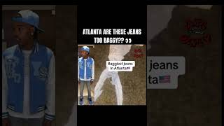 these too baggy jeans atlanta rap memes viral fyp drip drippy gangsigns lilbaby drake rp [upl. by Plafker]