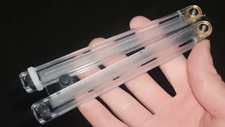 Clear Squiddy Balisong [upl. by Ahl]