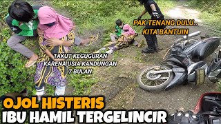 VIRAL ‼️ wanita amp ojol ini ternyata [upl. by Yentyrb]