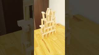 Derribando TORRE asmr jenga satisfying [upl. by Ydnes]