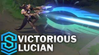 Victorious Lucian Skin Spotlight  League of Legends [upl. by Caruso772]