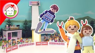 Playmobil Film deutsch  Skispringen mit Familie Hauser  Skisprung Kinderfilm [upl. by Ghiselin68]