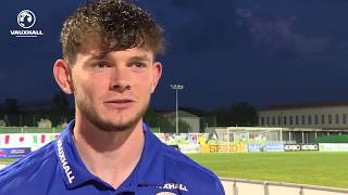 U21s  Oliver Burke Interview  France 01 Scotland  Toulon Tournament 2018 [upl. by Walter7]