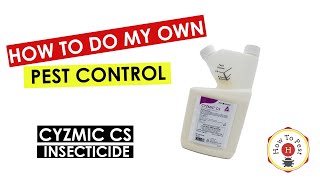 How To Do My Own Pest Control  Cyzmic CS Insecticide Concentrate [upl. by Ermentrude]