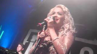 RIP  Rita Ora LIVE  Hoxton Kitchen amp Bar London 3rd April 2012 [upl. by Rolph]