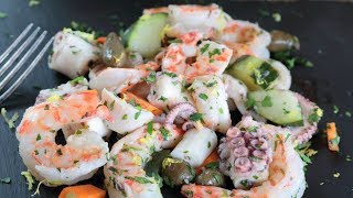 Insalata di Mare  Antipasto per le Feste [upl. by Leahcin390]