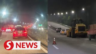 Roadworks on Karak Highway cause of congestion says LPT [upl. by Alderman]