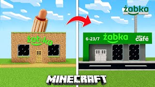 Poprosiłem 10 LOSOWYCH OSÓB aby zbudowali ŻABKĘ w MINECRAFT [upl. by Adan]