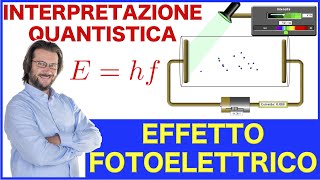 Effetto fotoelettrico interpretazione quantistica [upl. by Kalman]