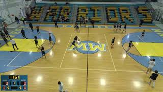 Maine West High School vs Evanston Township High School Mens Sophomore Basketball [upl. by Enrol]