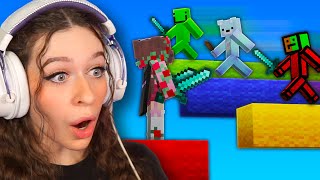 I Created the Dream Team in Minecraft Bedwars [upl. by Ettenig366]