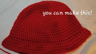 quotHow to Crochet a Stylish Bucket Hat StepbyStep Tutorialquot Easy [upl. by Eibor896]