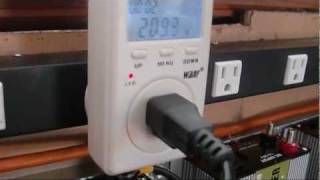 SUN Grid Tie Inverter and Solar Panel power tests [upl. by Mcclees258]