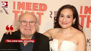 Danny Devito reveals what it was really like working with his daughter on their new Christmas movie [upl. by Helman696]