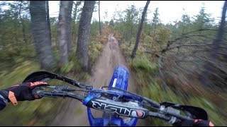 2002 YZ250 Fast Trail Ride [upl. by Chaudoin314]