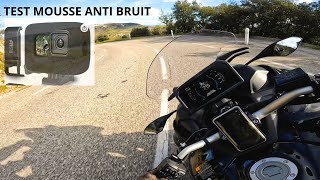 TEST MOUSSE ANTI BRUIT GOPRO  MOTO [upl. by Marcella840]