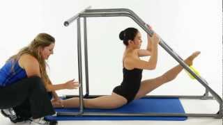 StretchGym Excerpts  Oversplits [upl. by Dewhirst545]