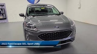 2022 Ford Escape SEL Sport Utility Richfield Cuyahoga Falls Akron Cleveland Canton [upl. by Lotz348]