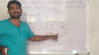 DEBYE HUCKEL ONSAGER EQUATION FOR strong electrolytes [upl. by Siramaj]