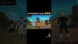 10 streaked is crazy in sparking zero 😳 [upl. by Akenahc]