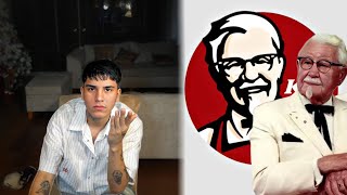 CRISTORATA REACCIONA A LA HISTORIA DE KFC [upl. by Attiuqahs]