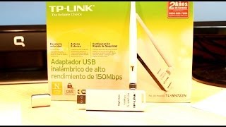 TP link TL WN722N Usb Wifi adapter Manually Setup [upl. by Nylessej421]