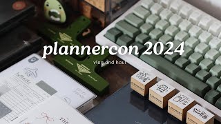 2024 PlannerCon Vlog and Haul [upl. by Sommer729]