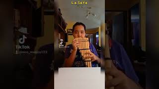 LA SAYA  Tupay Cover Zampoña [upl. by Lelith]