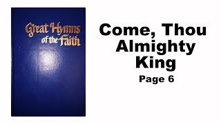 006 Come Thou Almighty King [upl. by Clemen365]