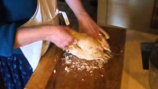 hand kneading slack dough [upl. by Adamo]