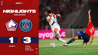 HIGHLIGHTS 2425 I LOSC  Paris SaintGermain 13 Ligue 1 journée 3 😓❌ [upl. by Cassius]