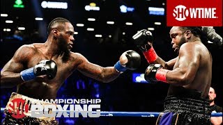 Deontay Wilder KO Bermane Stiverne in Round 1  SHOWTIME CHAMPIONSHIP BOXING [upl. by Puttergill]