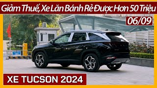 Xe Tucson giá bán và khuyến mại đầu tháng 09 Được giảm thuế chi tiết xe lăn bánh và trả góp mới [upl. by Eihs375]