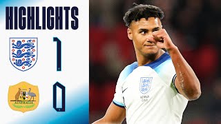 England 10 Australia  Watkins Second Half Goal Seals Win Over Socceroos  Highlights [upl. by Norabel]