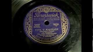 Ciro Formisano  Vuto E Marenaro 78 rpm [upl. by Nivar]