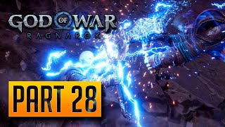 God of War Ragnarok  100 Walkthrough Part 28 The Realms at War PC [upl. by Idurt]