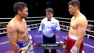 Manny Pacquiao Philippines vs DK Yoo South Korea  BOXING fight HD [upl. by Asirak]