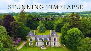 FIVE years in 20 Minutes How We Risked It All and TRANSFORMED Our French Chateau [upl. by Ettecul]