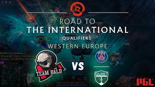 Bald vs PSG Quest  HIGHLIGHTS  TI13 Regional Qualifiers WEU l DOTA2 [upl. by Khano]