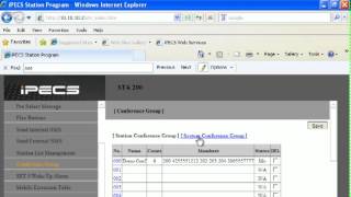 Conferencing with the LG Ericsson iPECS LIK Phone System [upl. by Josephson]