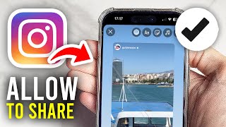 How To Allow People To Share Your Instagram Story  Full Guide [upl. by Benito]