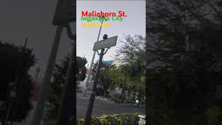 Malioboro St Jogjakarta City Indonesia [upl. by Netsoj969]