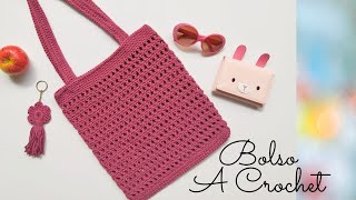 ❤️ Es muy FACIL y RAPIDO de hacer❤️ En menos de un día ya tendrás un HERMOSO BOLSO tejido a Crochet [upl. by Aihtebat]