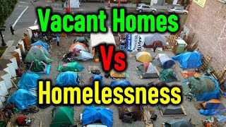 Homelessness vs Vacant Homes The Disparity in US Cities [upl. by Ynelram]