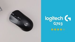 Logitech G703 Review DE  Die beste WirelessGamingMaus [upl. by Aihtnys985]