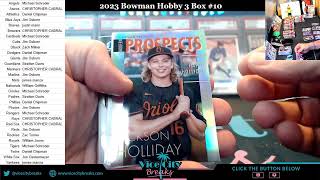 2023 Bowman Hobby 3 Box 10 [upl. by De]