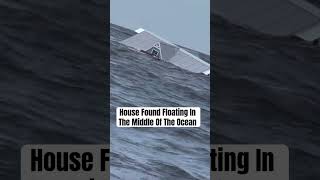 Fishermen find a house floating in the middle of the ocean shorts short crazy fishing video [upl. by Leahcym763]