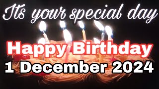 15 November 2024 Birthday Wishing VideoBirthday VideoBirthday Song [upl. by Keeley]