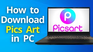 How to Download Picsart in pcLaptop windows 10  11 [upl. by Winter]